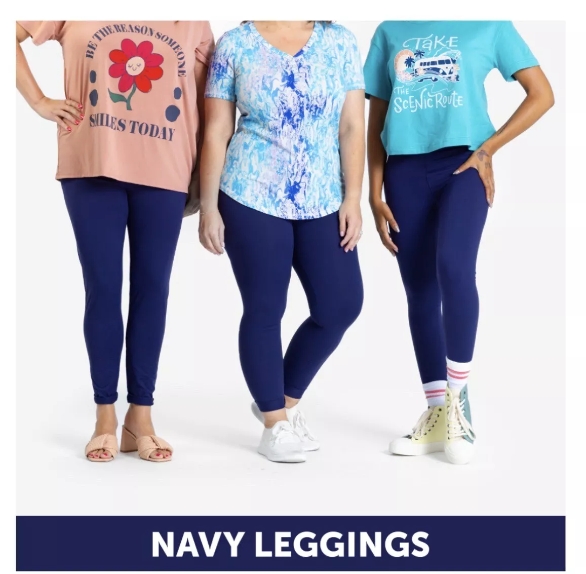 Women's Navy United Unicorn Leggings: Medium at  Women's Clothing  store