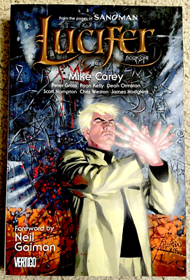 LUCIFER 1 Book 1 Rare SANDMAN Mike Carey NEIL GAIMAN Vertigo FIRST