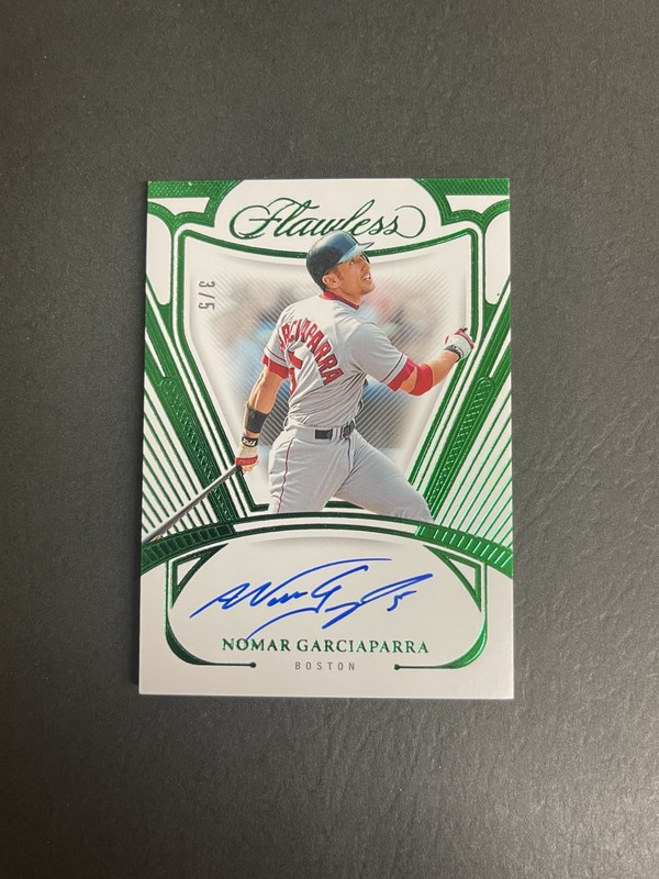 2025 Panini Flawless Nomar Garciaparra Auto #/5 Boston