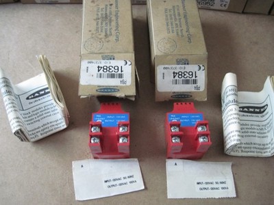 Lot of 2 Banner 16384 PBA Power Blocks, 120VAC, NOS