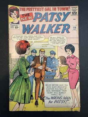 Patsy Walker #118 (Marvel Comics Dec 1964) 3.5 VG-