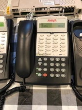 Avaya Partner 18D Series 2 Black 700420011 Office Phone w/ Handset & Stand