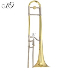 XO 1632GL-LT Professional Gold Lacquered Yellow Brass Tenor Trombone With Case