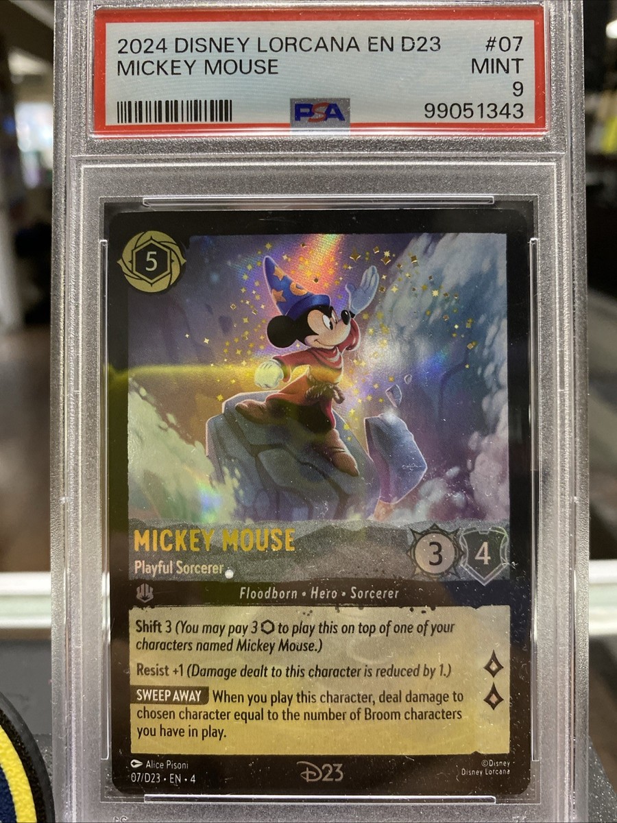 2024 DISNEY LORCANA EN D23-D23 EXPO PROMO MICKEY MOUSE