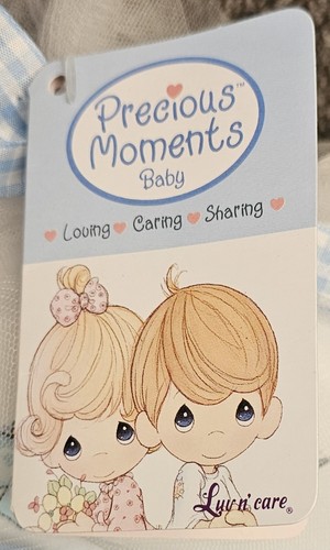 Precious Moments Gift Set Bottle Brush Comb Pillow Rattle Receiving Blanket New - Picture 6 of 11