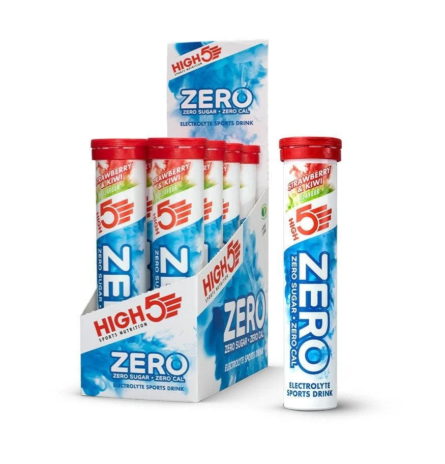 HIGH5 ZERO Electrolyte Hydration Tablet - 20 Tablets pack of 8