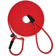 Reflective Long Slip Lead Dog Leash Anti-Choking 12 FT/20 FT/30 FT/50 FT Rope...