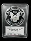 2011-W $1 American Silver Eagle Proof PCGS PR70DCAM Edmond C Moy Signed 7415A