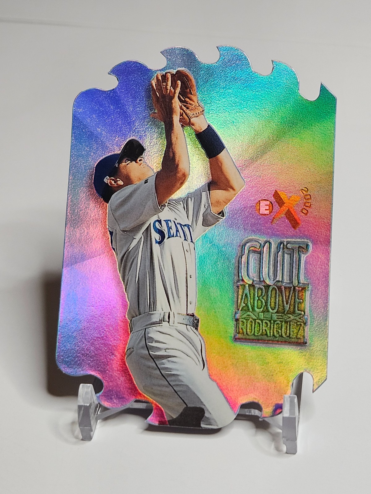 Alex Rodriguez A Cut Above Die-cut 1997 Skybox E-X2000