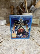 Disney Snow White and the Seven Dwarves Diamond Edition Blu-Ray DVD 3 Disc Set