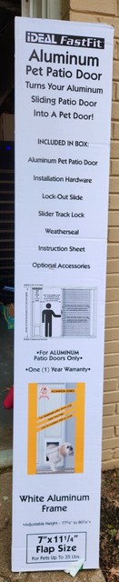 Ideal Pet Products Super Large Aluminum Pet Door