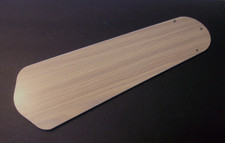 "Replacement" Ceiling Fan Blade for Hampton Bay Littleton 42" White / Wood Grain