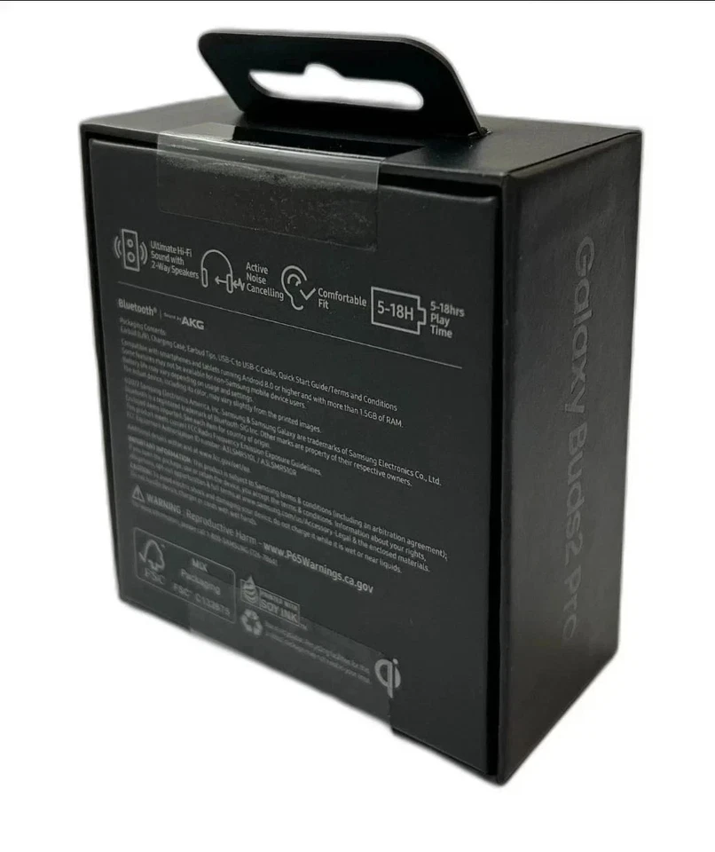 Samsung Galaxy Buds2 PRO R510 Cancelación de Ruido ENVÍO GRATUITO VENTA DE NAVIDAD EE. UU. Foto 2 de 4