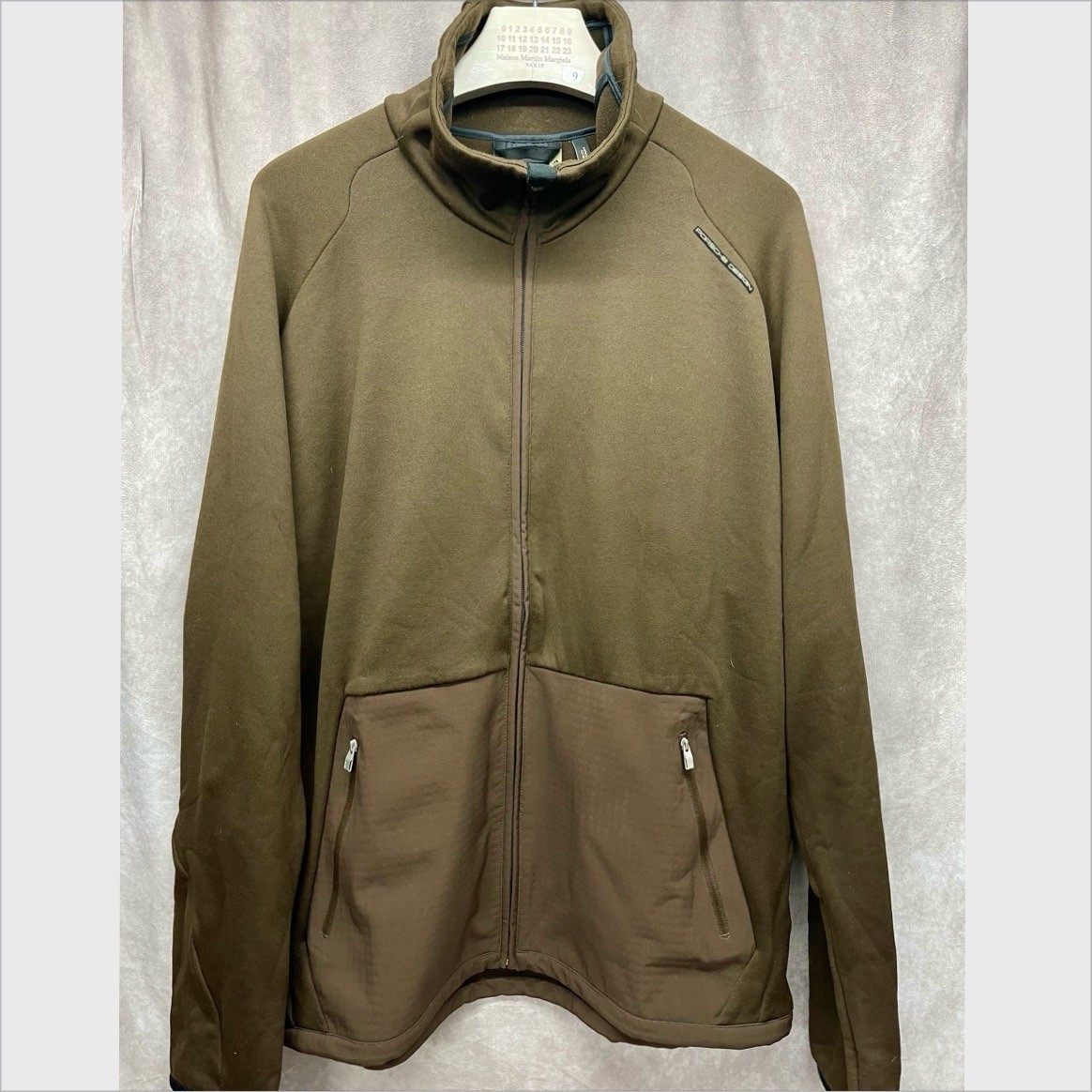 RARE ADIDAS PORSCHE DESIGN SPORT P5000 FULL ZIP TRACK JACKET BROWN