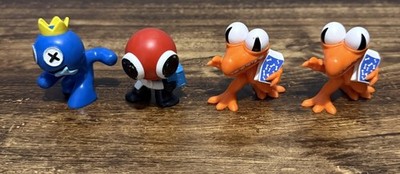 Lot Of 4 Phat Mojo, Rainbow Friends Figures