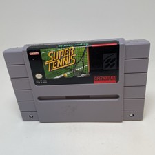 Super Tennis (Super Nintendo Entertainment System, 1991) SNES Cart Only