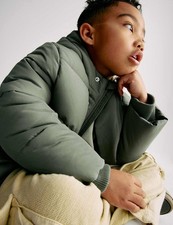 Marks & Spencer Boys Khaki Ski Coat - M&S