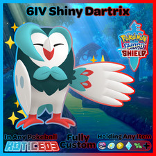 ✨ Shiny Dartrix 6IV ✨ Pokemon Sword & Shield 🚀 Fast 🚀