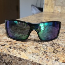Oakley Batwolf Mens Wrap Sunglasses Black wit...