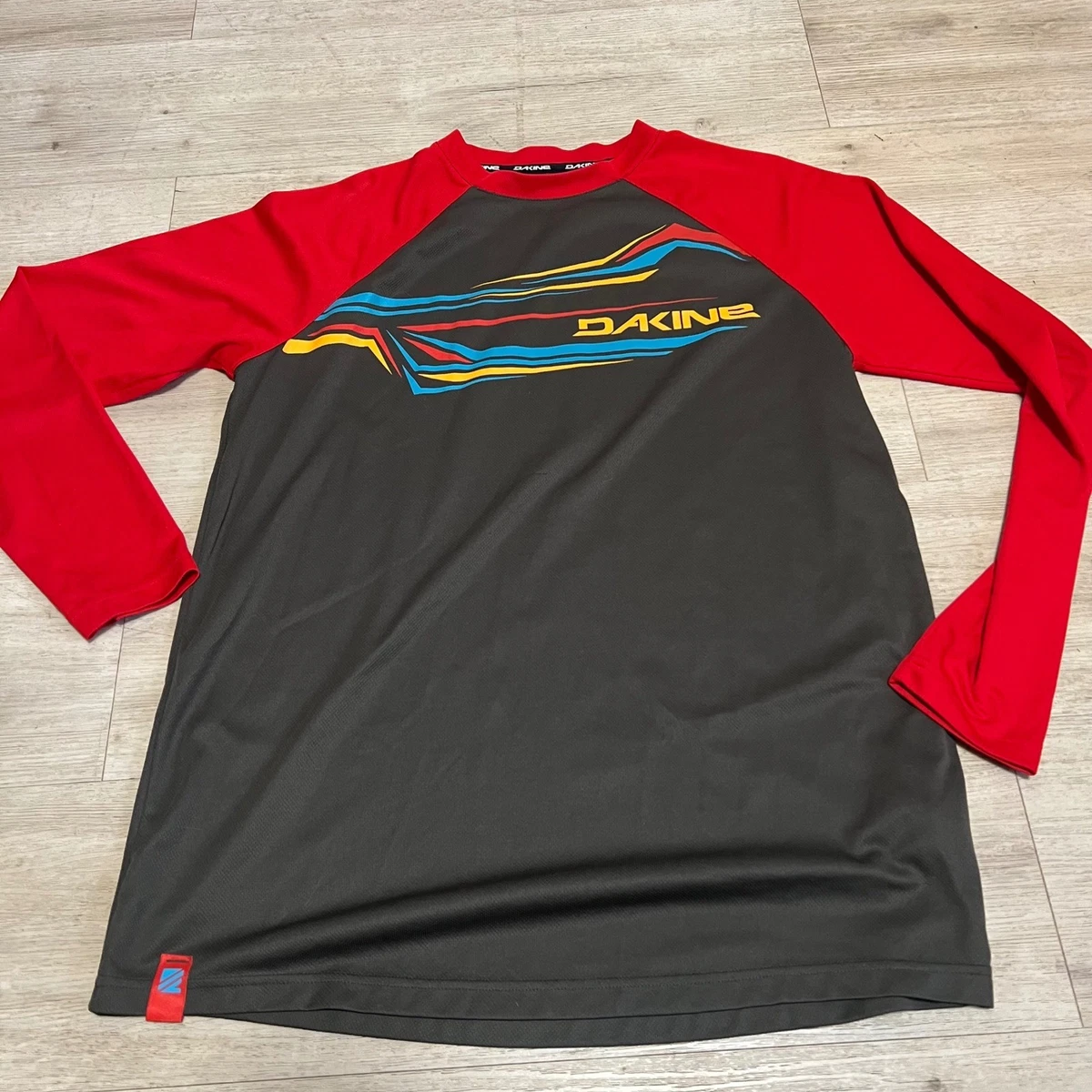 Top col rond manches longues en jersey imprimé moon argent • Marine Serre