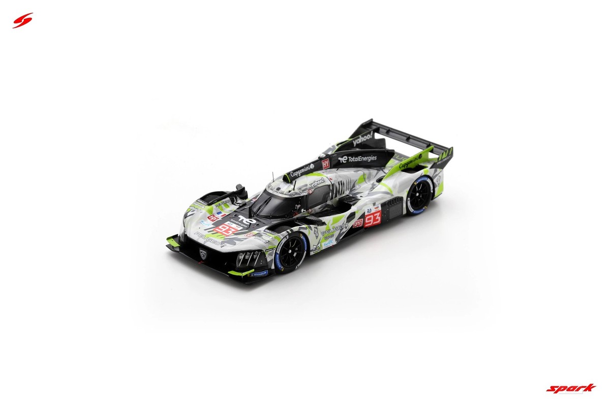 1:43 SPARK Peugeot 9X8 X6H #93 Le Mans 2025 Di Resta Jensen Vergne