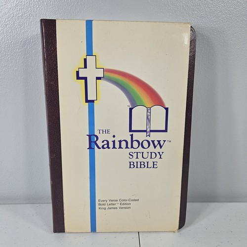 The Rainbow Study Bible KJV Bold Letter Edition eBay