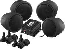 Boss Audio MC470 1000W. 4-Speaker Bluetooth System Kit - Black Motorcycle