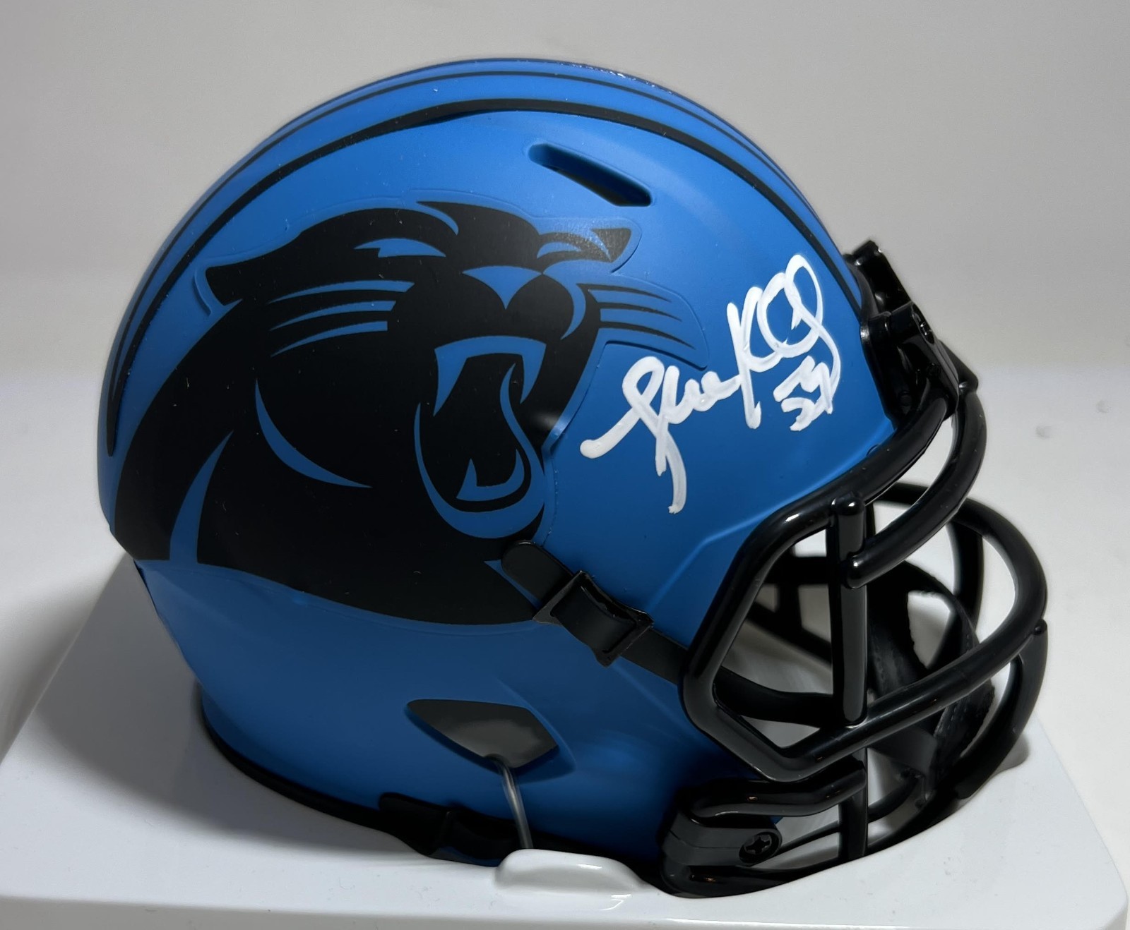 Luke Kuechly Autographed Signed Carolina Panthers Riddell Rave Mini Helmet AUTO - NFL - BAS 