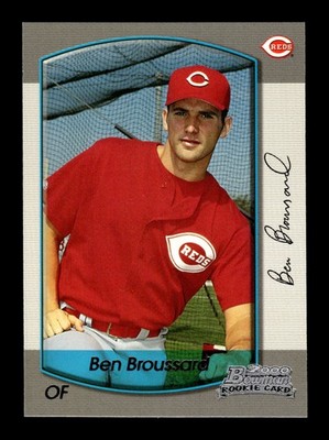 2000 Bowman - Ben Broussard #266 (RC) Cincinnati Reds Baseball Card MLB