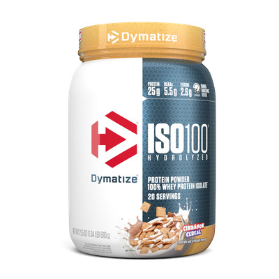 ISO 100  Hydrolyzed Protein - Cinnamon Cereal (20 Servings)