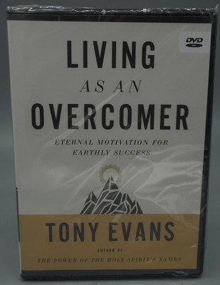 Tony Evans Living as An Overcomer (DVD)  - NEW! SEALED Free Shipping