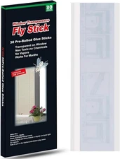 Mosqueda Window Fly Traps, Sticky Fly Traps for Indoors, Fly Catchers 30 Pack