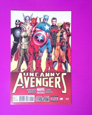 Uncanny Avengers #5 Vol. 1 2013 Marvel Comics 1st App 9.0+ Comic Book SD40-218