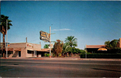 Postcard Jay Hawk Motel Arizona Chrome Unposted