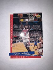 1993-94 UPPER DECK BASKETBALL CARD KENNY ANDERSON #243 NBA SIGNATURE MOVES NETS