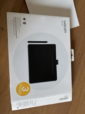 Wacom Intuos Bluetooth Grafiktablett - Schwarz, Medium (CTL-6100WLK-N)