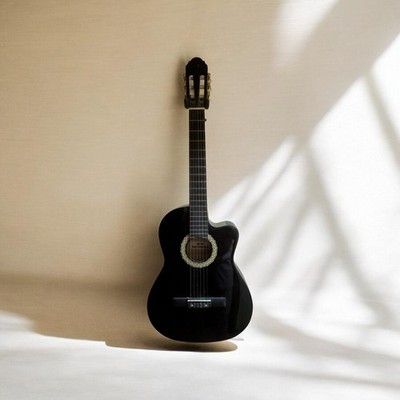Konzert Gitarre Schwarz  MPM Instruments