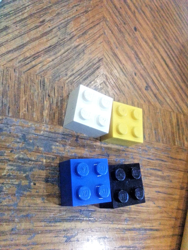 LEGO Parts: 2x2 Standard 🧱, Multiple Colors, Part #3003 - Lot of 4 🆓🎁/ Luck.