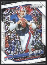 Jim Kelly 2025 Panini Prizm White Disco #72 Buffalo Bills
