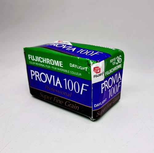 Fujichrome Provia 100F Professional RDP III 135 35mm Film Exp 02/2004 SHIPS FREE - product listing photo