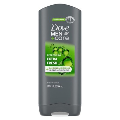 Dove Men+Care Extra Fresh Body & Face Wash 13.5 oz