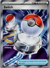 Switch 123094 Ultra Rare Phantasmal Flames Pokemon Holo Near Mint Switch 123094 Ultra Rare Phantasmal Flames Pokemon Holo Near Mint