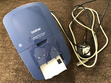 BROTHER QL-600 LABEL PRINTER with USB & Power Cable - Fully Working