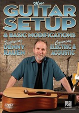 More Guitar Setup Basic Modifications Electric Acoustic Lessons Video DVD