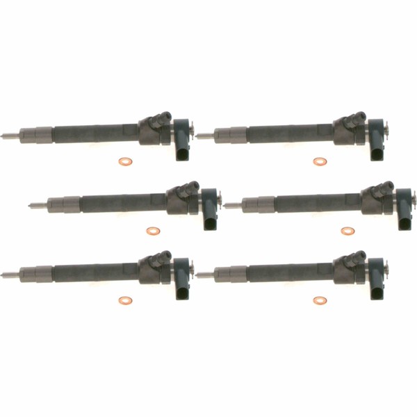 6X Bosch EinspritzdüSe Einspritzventil FüR Mercedes-Benz E-Klasse W211-image