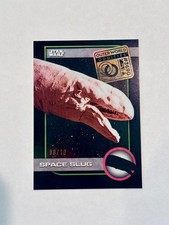 2025 Topps Chrome Star Wars Space Slug Insert Black Refractor 8/10 Ssp!!!!