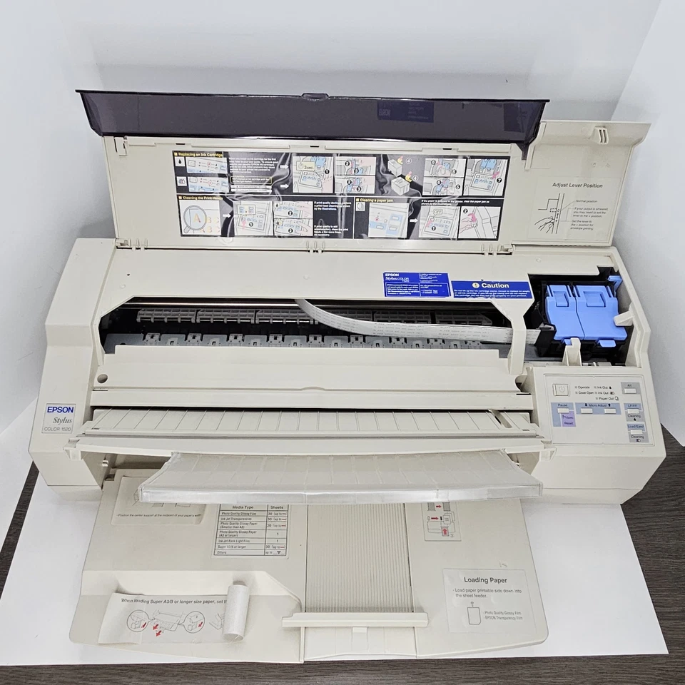 Epson Stylus Color 1520 P892A Printer Inkjet Large Format PARTS OR REPAIR READ - Image 3 of 4