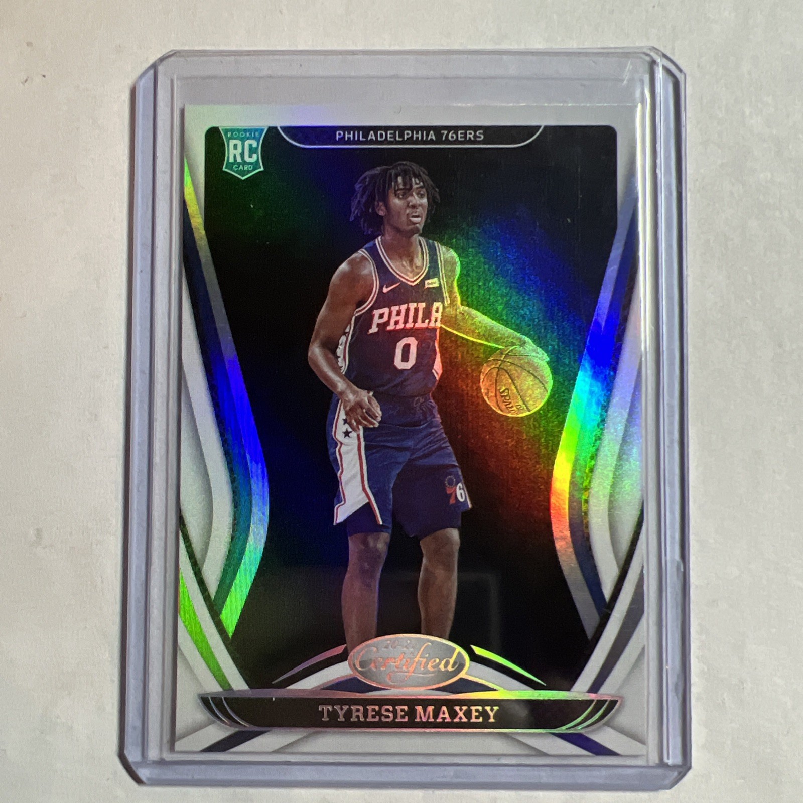 2020-21 Panini Certified - Tyrese Maxey #180 (RC)