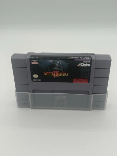 Mortal Kombat II 2 (Super Nintendo SNES, 1994) Authentic Cartridge Only TESTED