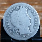 1912-P United States, Barber Head Dime